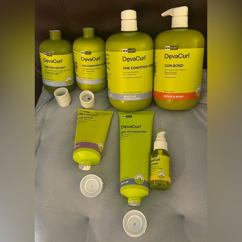 DevaCurl FULL SIZE 7-piece lot!!